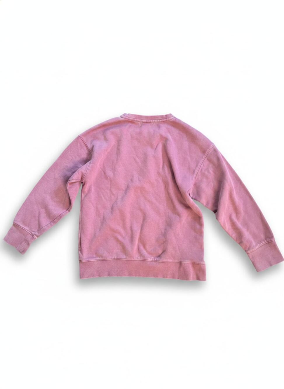 Nike Sweatshirt Unisex Adult Medium Pink Crewneck Pullover Embroidered Logo - Picture 3 of 3
